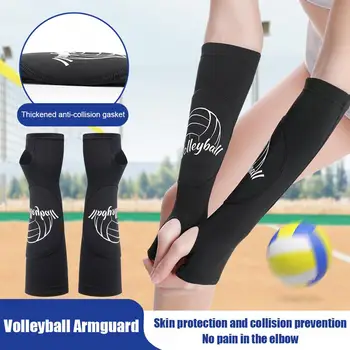 1 Пара волейбольных рукавов для рук Спортивные браслеты для защиты предплечья Бандаж Для поддержки запястья Обертывания для защиты рукава Компрессионный бандаж Han K3A0