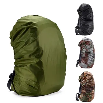Дождевик для рюкзака 45 л, водонепроницаемая сумка, камуфляжный тактический чехол для кемпинга, пешего туризма, альпинизма, от пыли, Дождевик